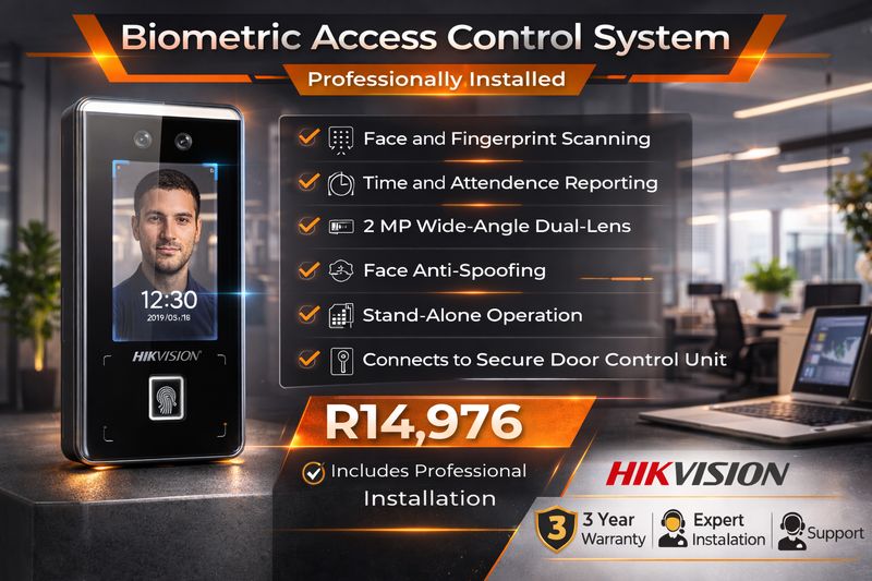 Hikvision Biometric Access Control for R14 976